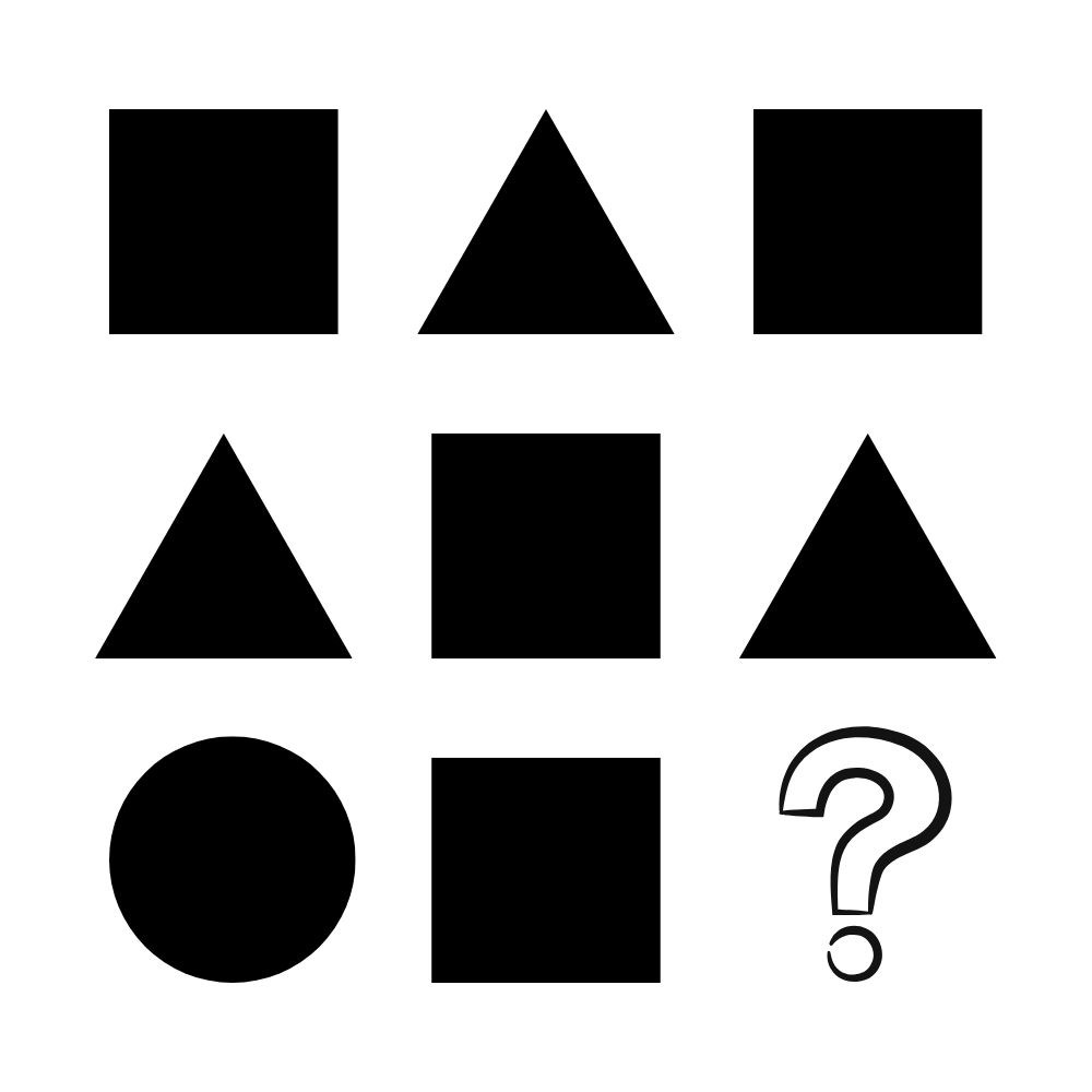 Przykładowy Test Matryc Ravena 2 (łatwy)