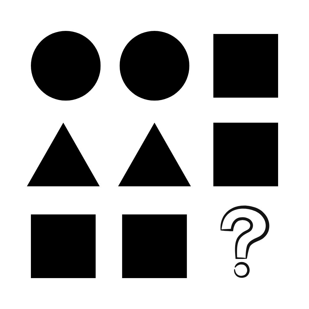 Przykładowy Test Matryc Ravena 3 (łatwy)