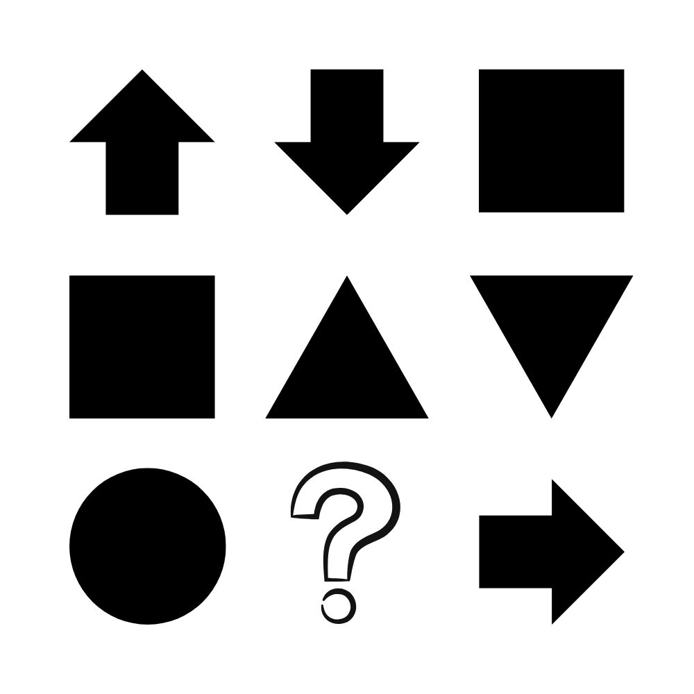 Przykładowy Test Matryc Ravena 9 (trudny)